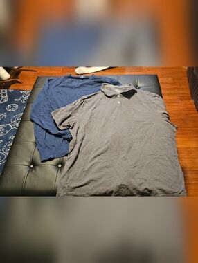 Mens 3x Polo Shirt And Sweater Bundle Euc